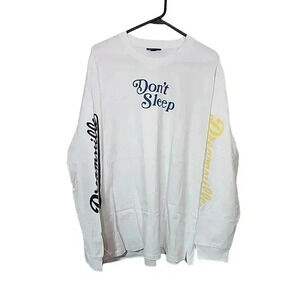 Dreamville " Don't Sleep" Oversized long sleeve tee. Size 2xl..Brand New